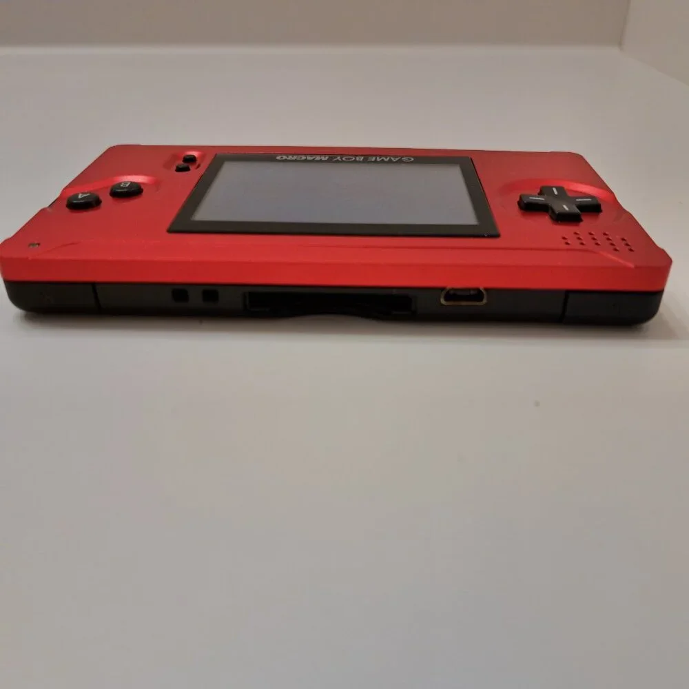 DS Lite Game Boy Advance Macro Mod (Reads and play All GBA Games) Red